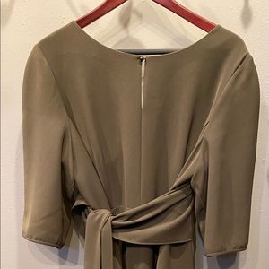 Lafayette 148 olive dress size 18
